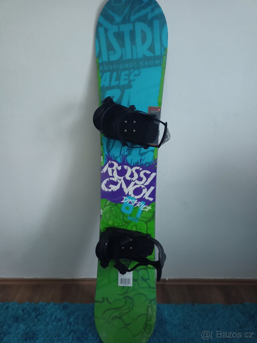 Snowboard značka Rossignol distric amptek Wide