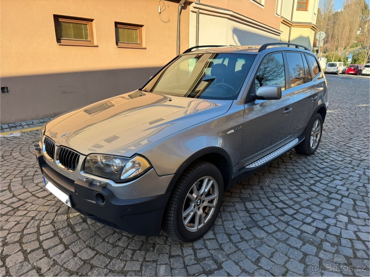 BMW X3 3.0d (150kW) 4x4 Automat 2005 265.tkm BEZ KOROZE ✅