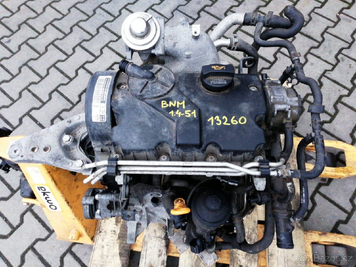 Motor Škoda Fabia 1.4TDI-51kw-BNM