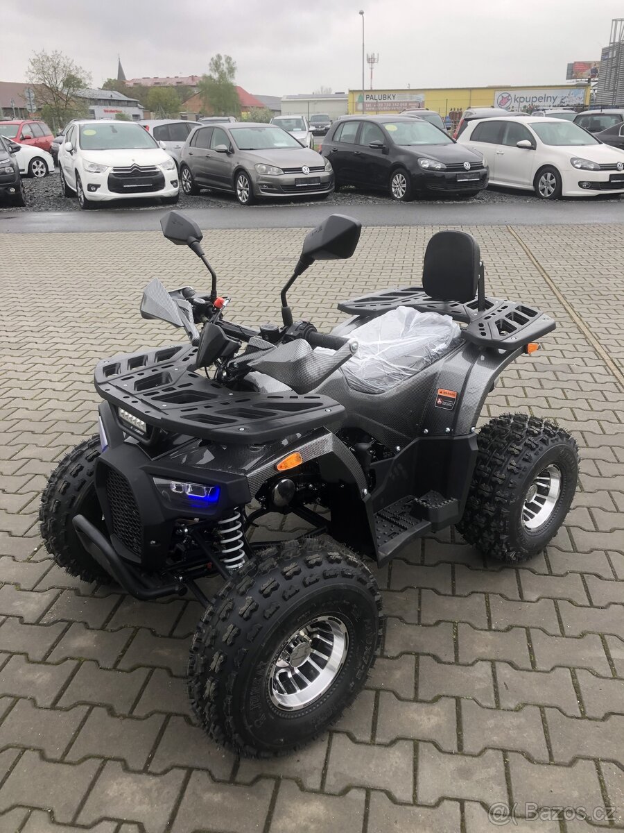 Dětská čtyřkolka Piranha Transformer 150cc 3G8 - carbon