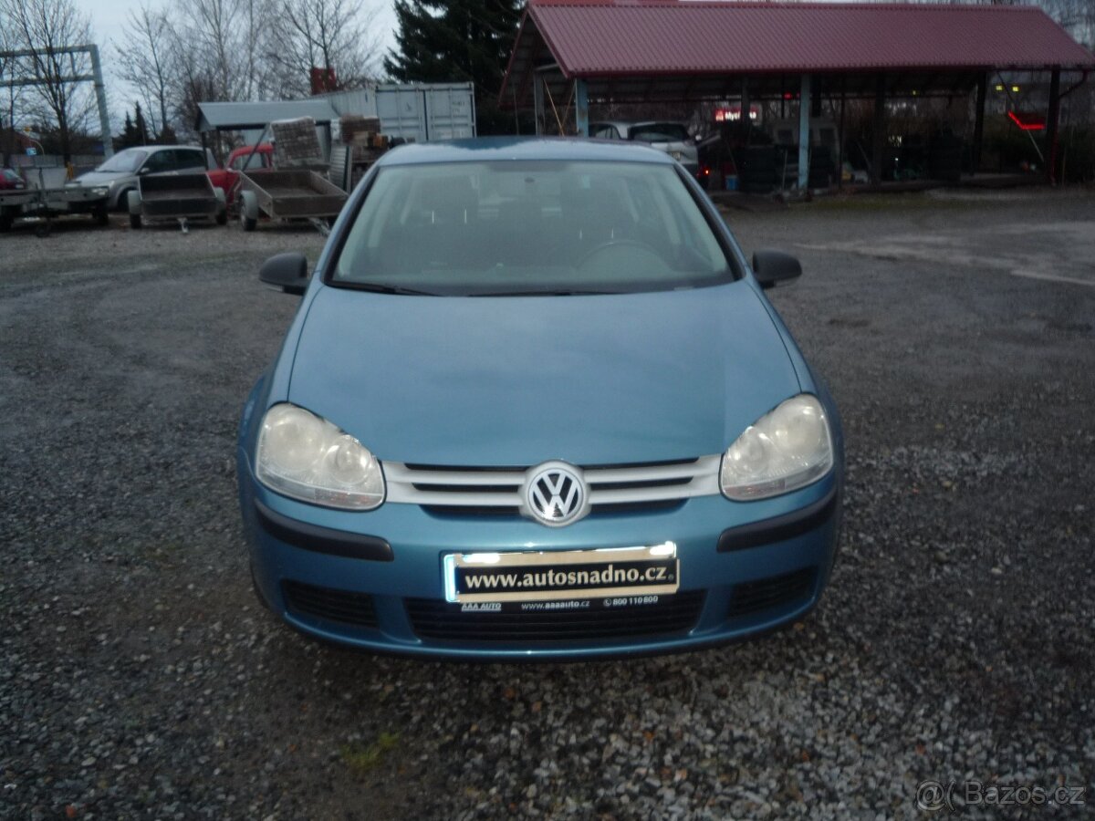 VW GOLF V 1,4  59 KW /// AUT. KLIMATIZACE//