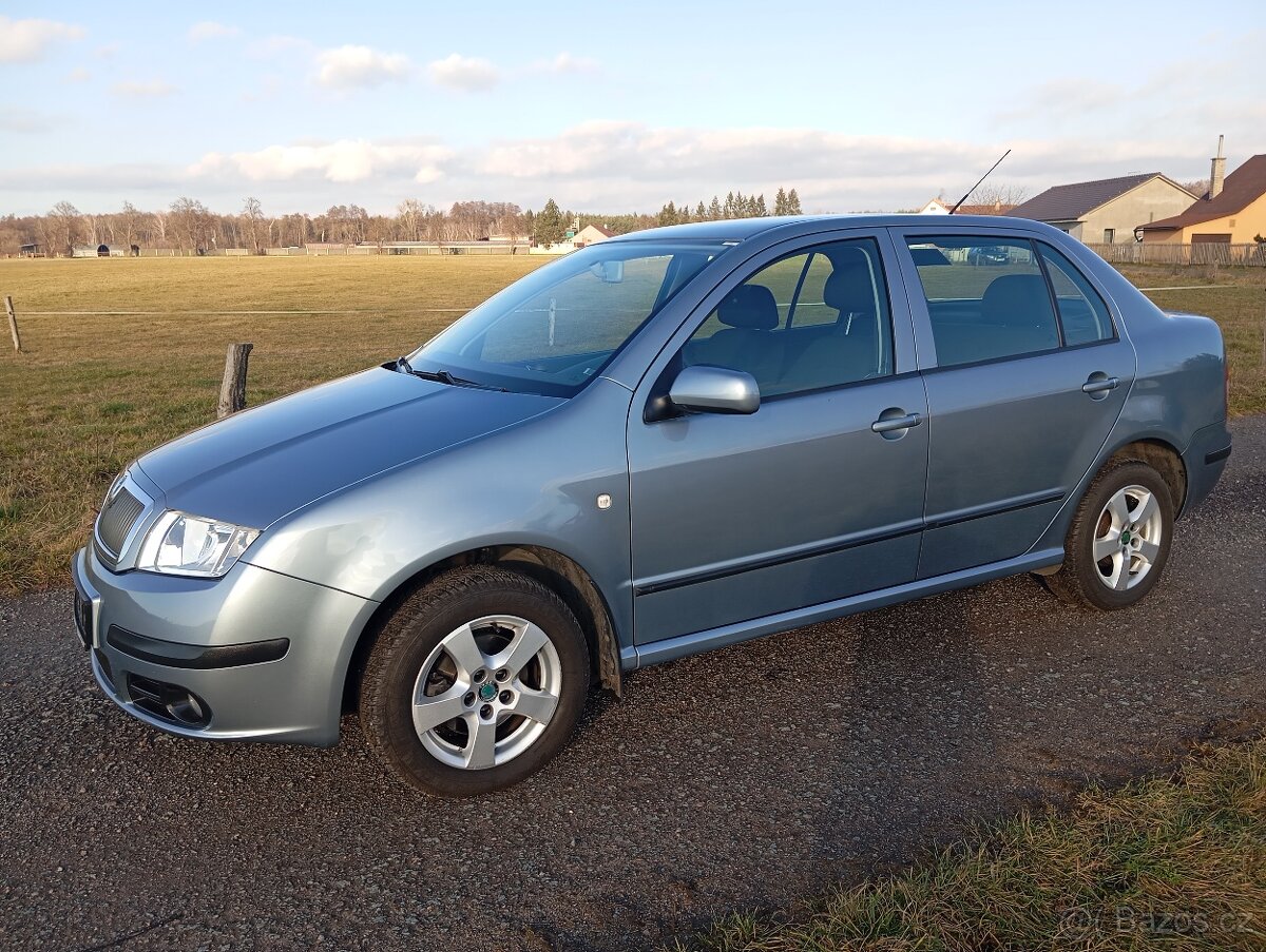 Škoda Fabia 1.4i 16v 59kw, 1.majitel, 106000km