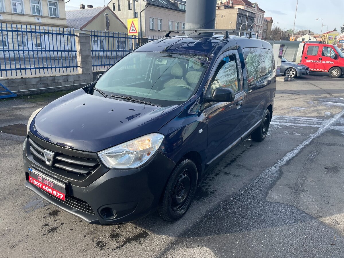 DACIA DOKKER 1.6i 60KW LPG-PLYN 1Majitel ČR 2014