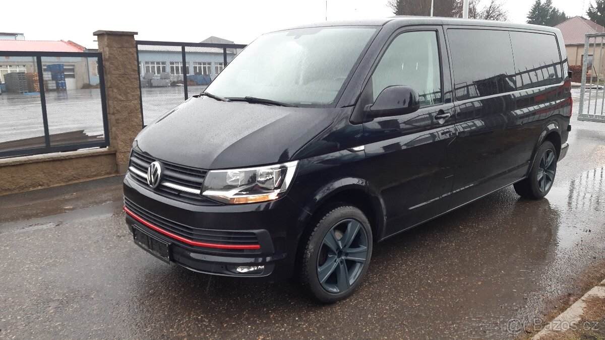 VW TRANSPORTER T6 LONG 2.0TDI 110KW 5 MÍST NAVI KLIMA