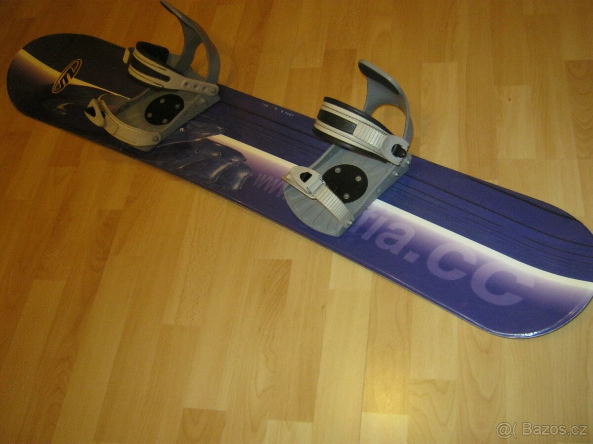 Snowboard ,délka 162 cm + vázání