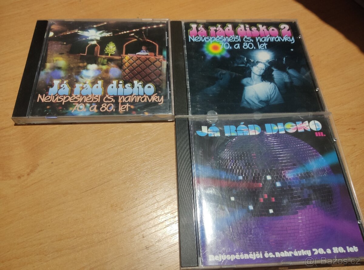 Cd - 3 x Já rád disco