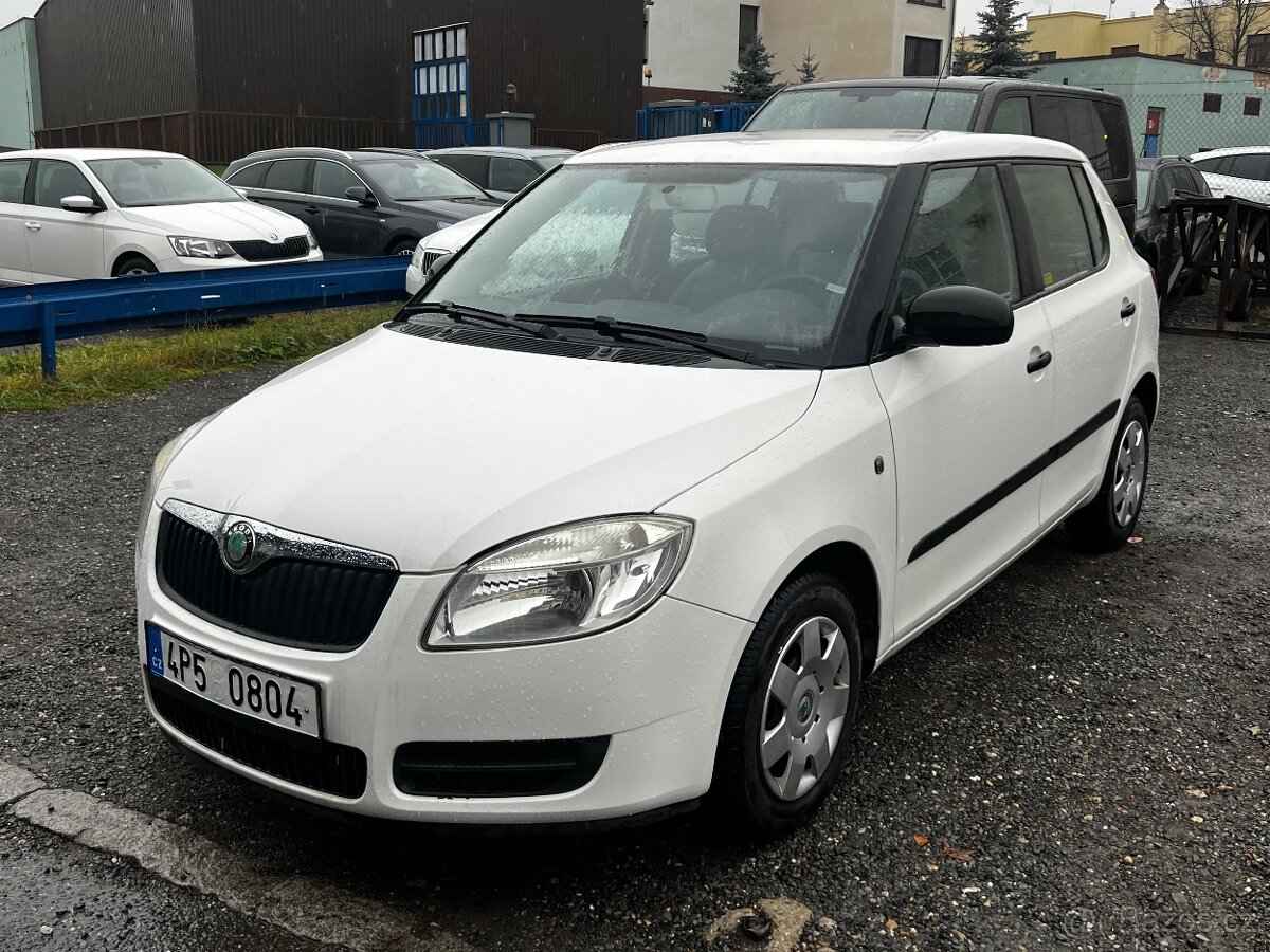 Škoda FABIA 2, 1.4i-63kw,KLIMATIZACE,ČR,Bez koroze,74 000km