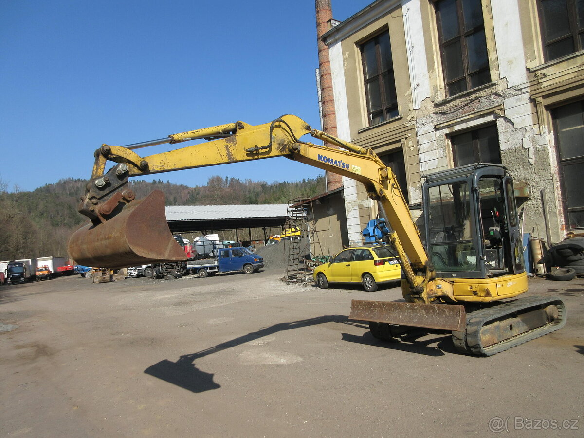 Minibagr KOMATSU PC 50 MR