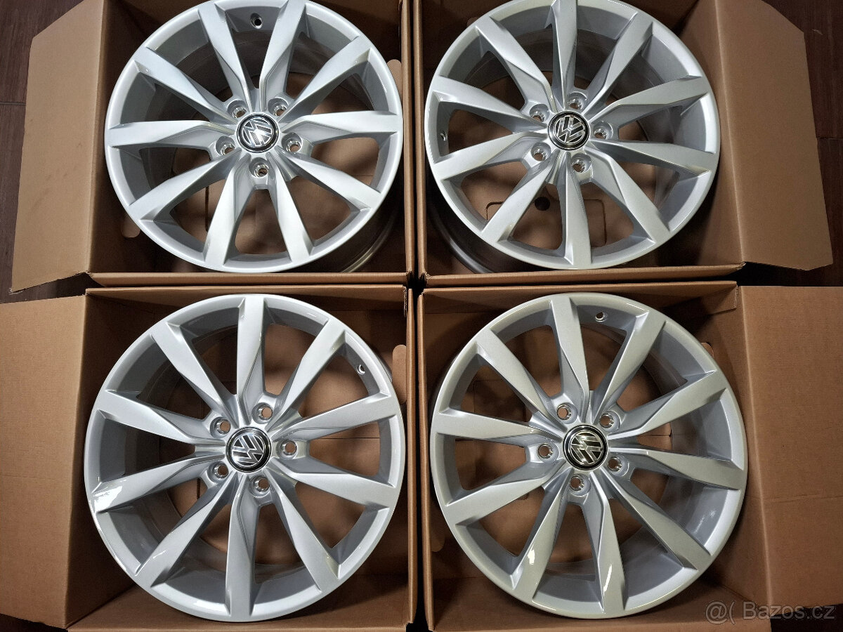 Nové orig. alu disky VW 7Jx17 5x112 Golf, Caddy,.. sada 4ks