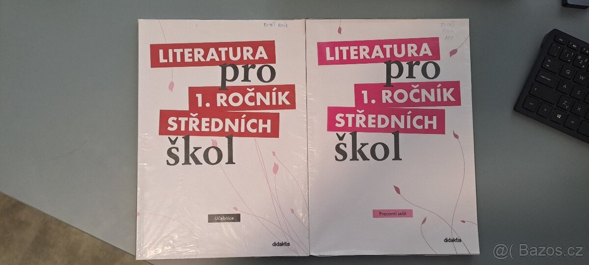 Učebnice literatury s pracovním sešitem