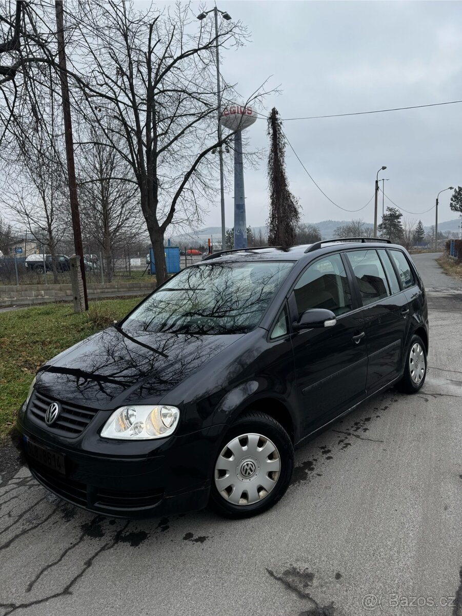 Volkswagen touran 1.9 TDi 7 míst verze bez dpf