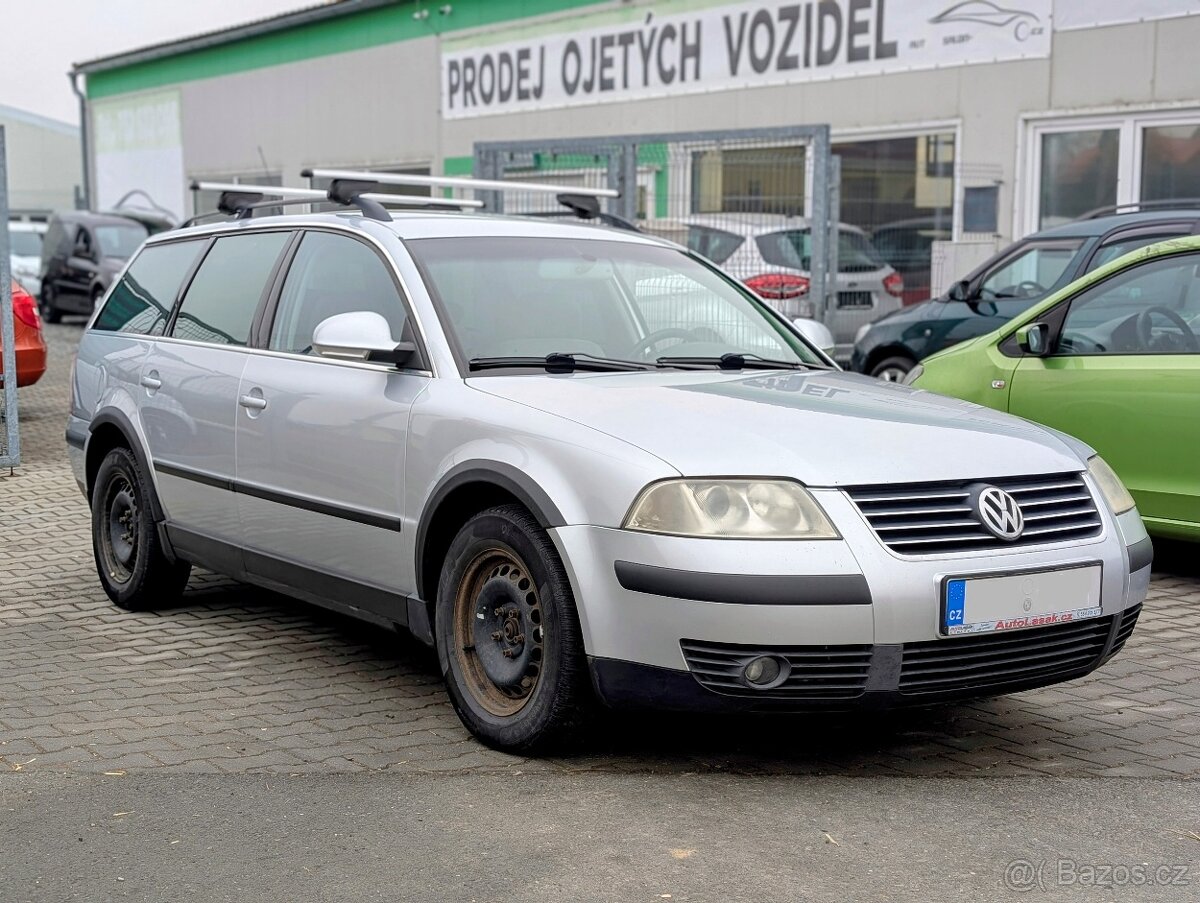 VW PASSAT COMBI 1.9TDi 74kW NOVÁ STK, PO SERVISE