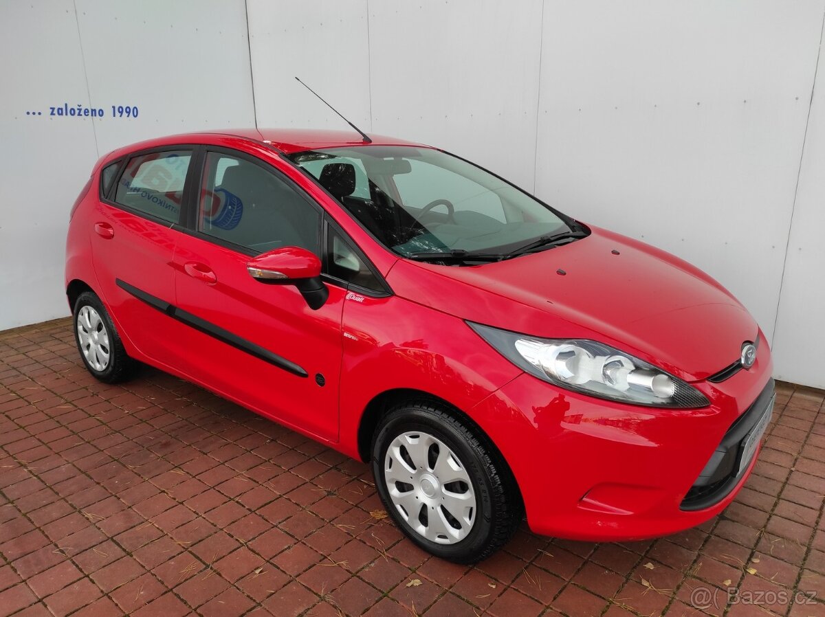 Ford Fiesta 1.2 KLIMA ROZVODY KOUPENO V ČR 2010