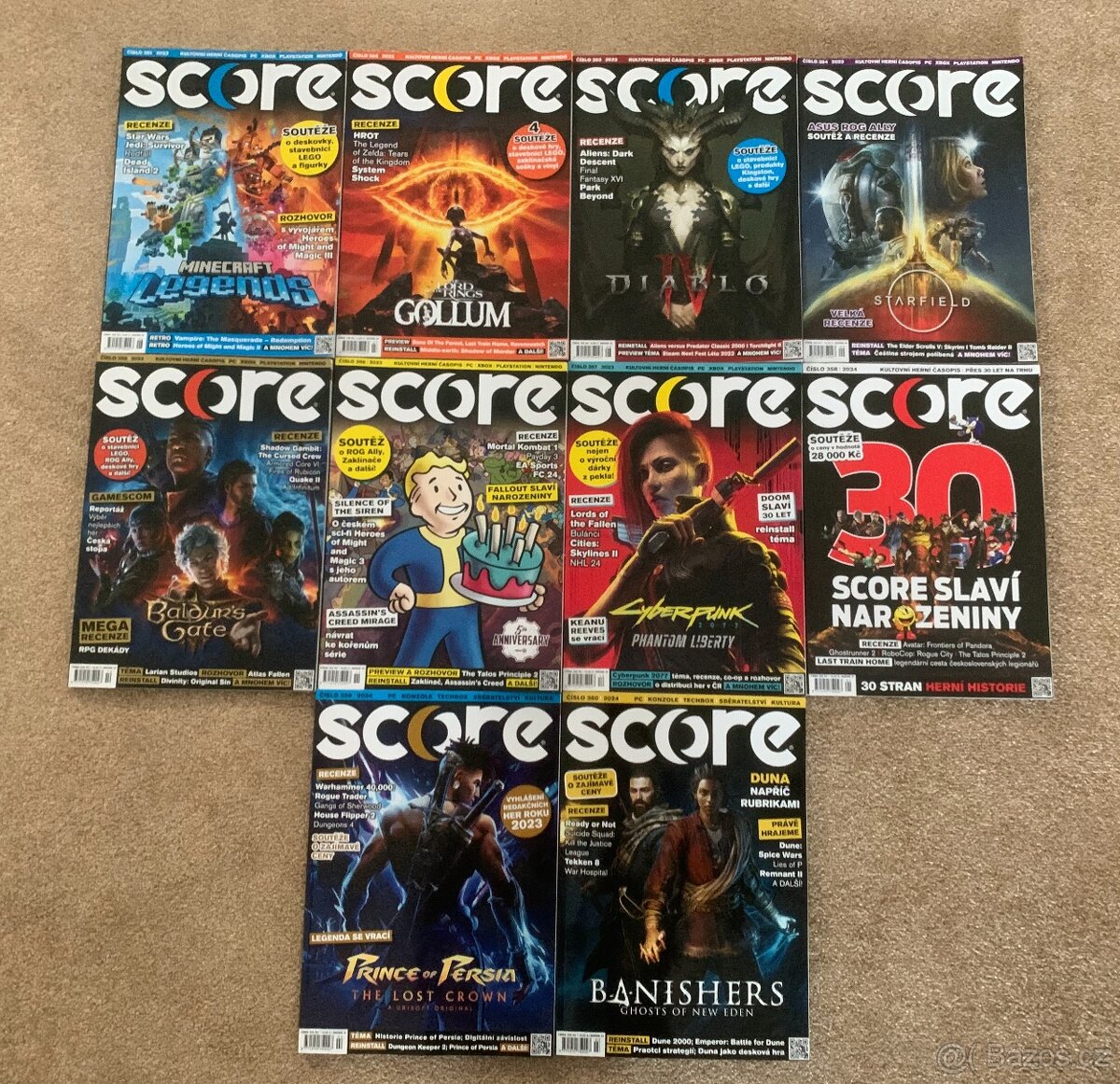 Časopisy Score 351-360