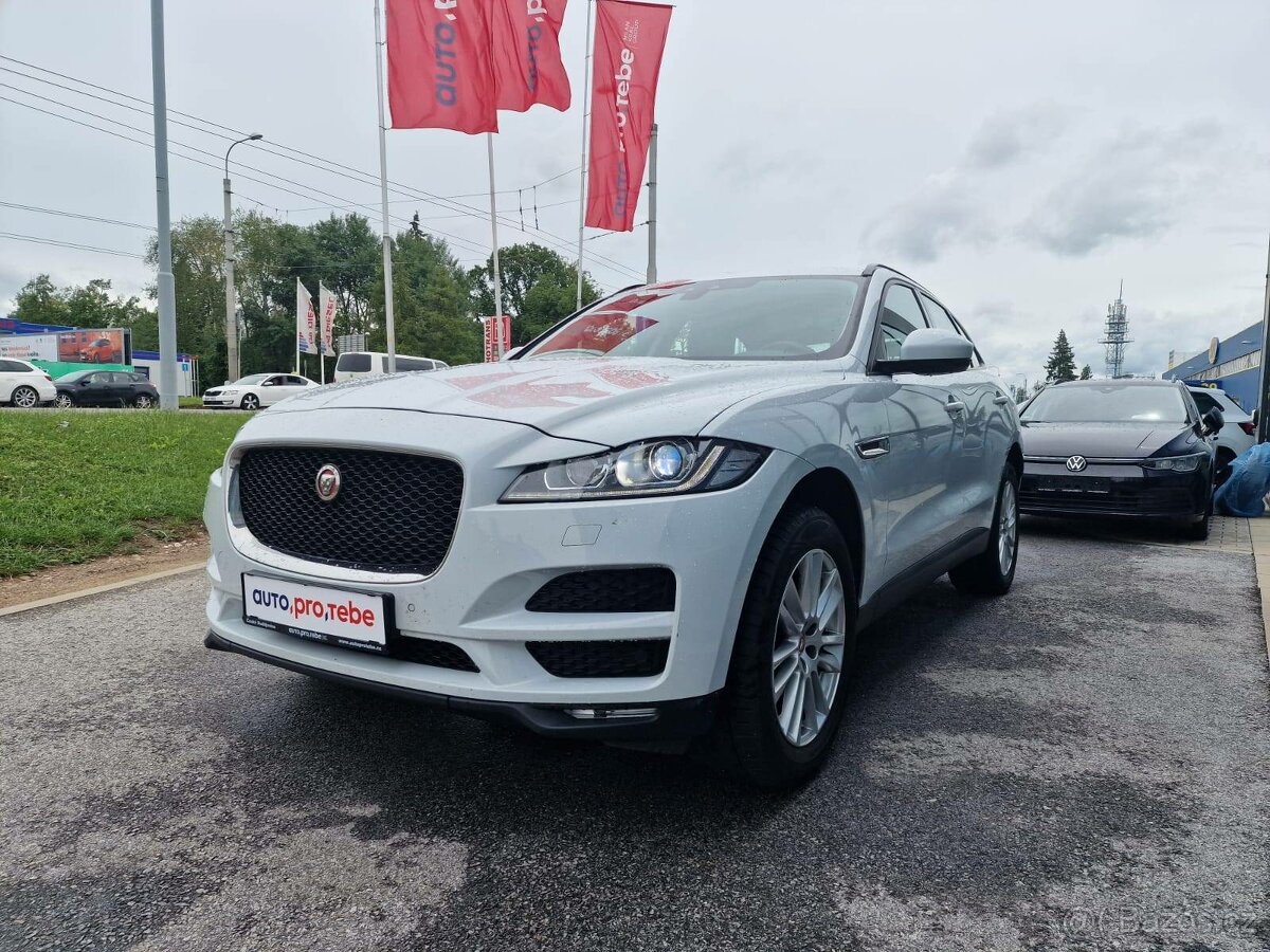 Jaguar F-Pace, 2,0d AWD, NAVI, CZ, DPH