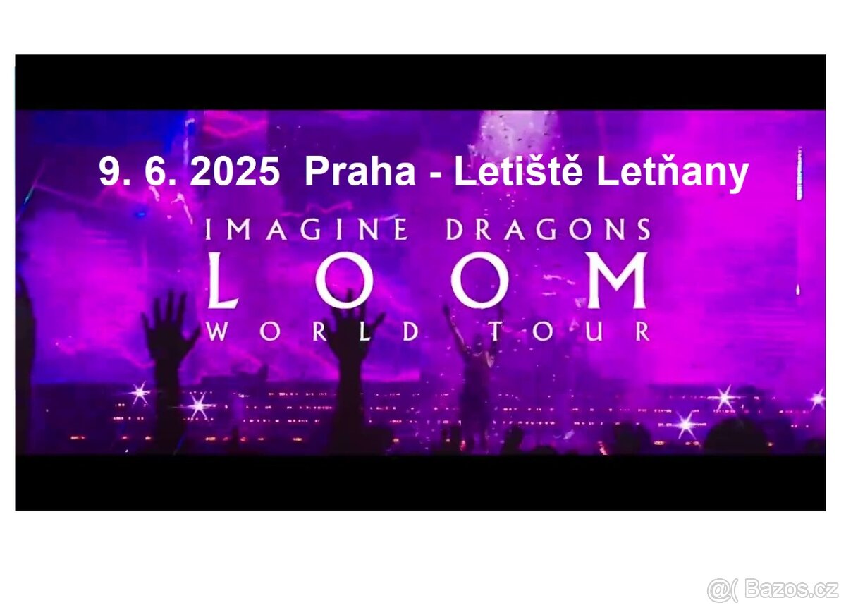 IMAGINE DRAGONS: sezení přímo proti pódiu