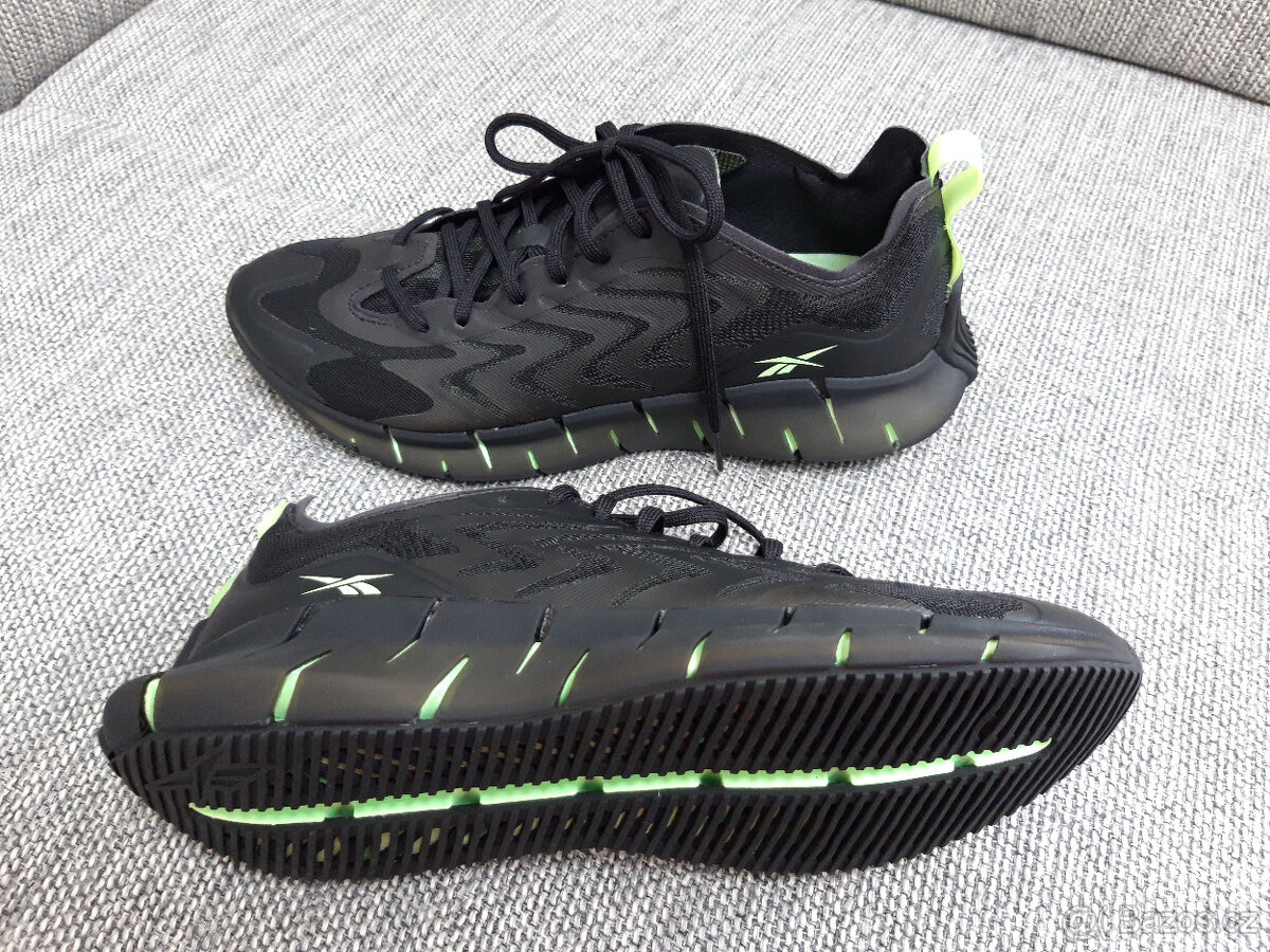 Reebok Zig Kinetica 21 Core Black/ Neon Mint - NOVÉ