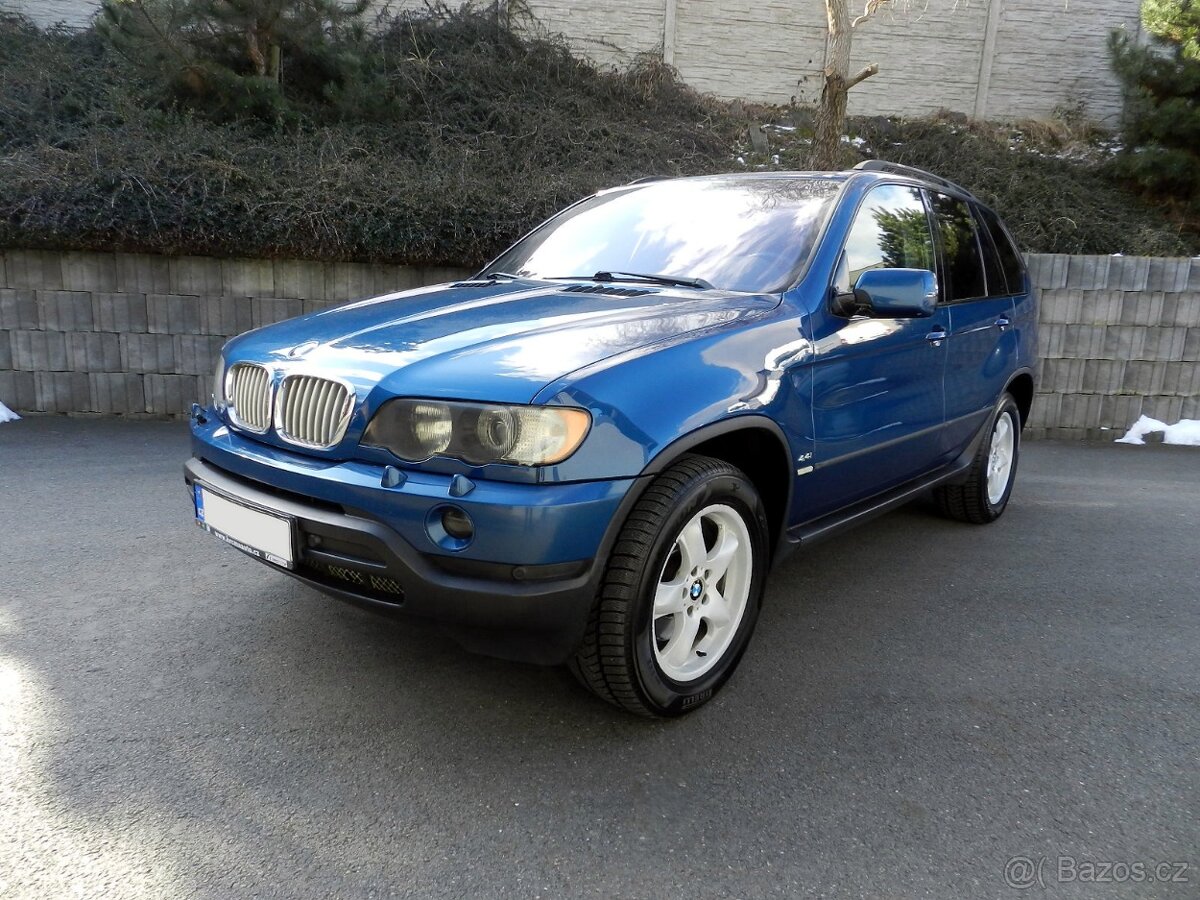 BMW X5 4.4i V8 210 kW r.v. 2000 NOVÁ STK