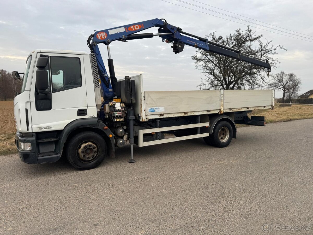 Iveco Eurocargo 120 s hydraulickou rukou, naj. jen 72000km