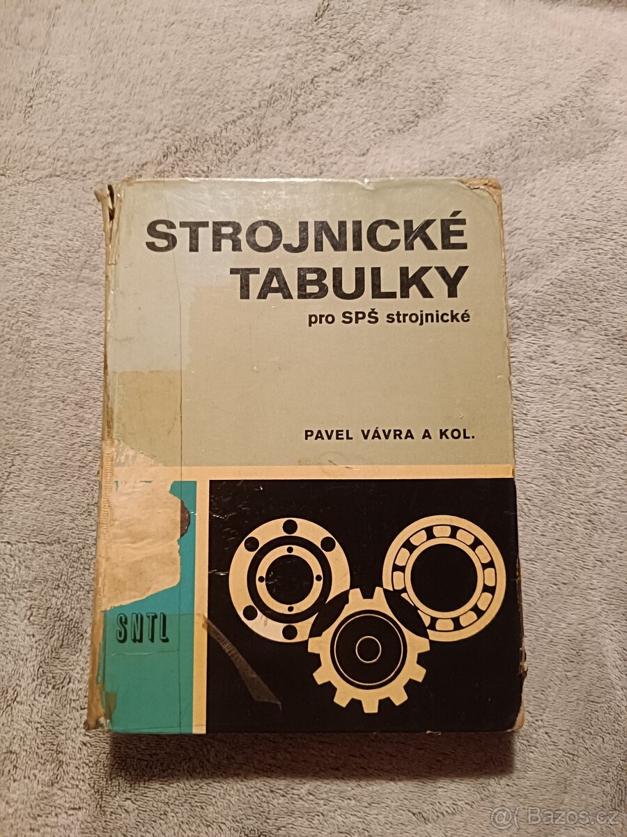 Strojnické tabulky P. Vávra a kolektiv