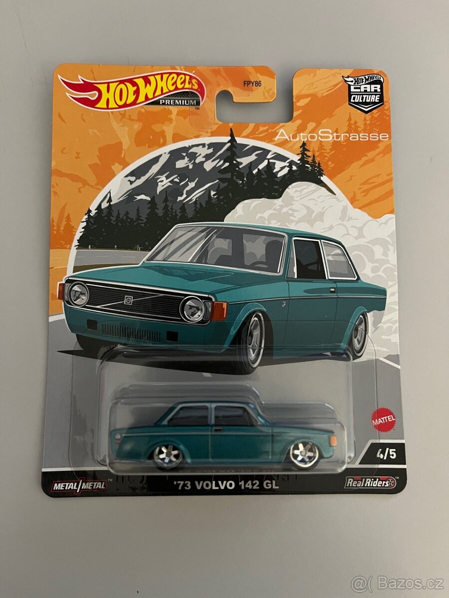 HOT WHEELS PREMIUM VOLVO 142 GL - NOVE