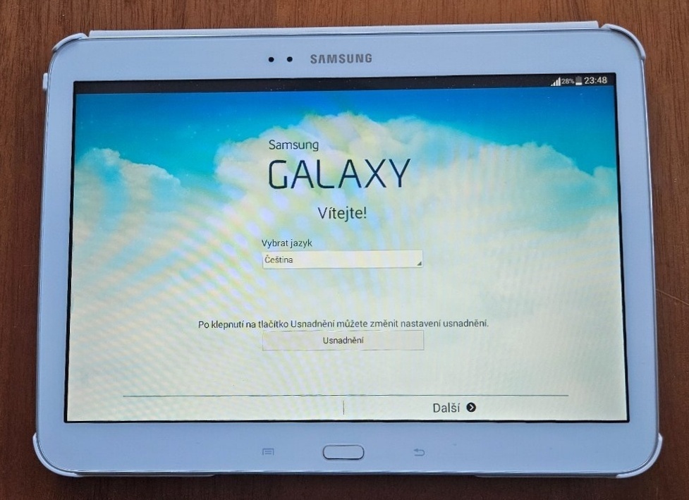 Samsung Tab3 10.1" včetně originální pouzdra Flip + REPRÁK