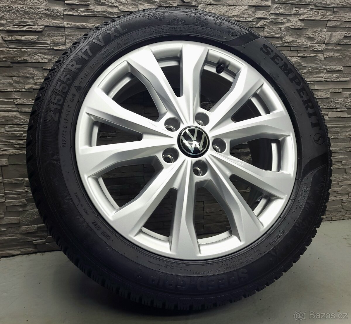 17" Originál VW Barahona 5x112 NOVÁ ZIMNÍ SADA