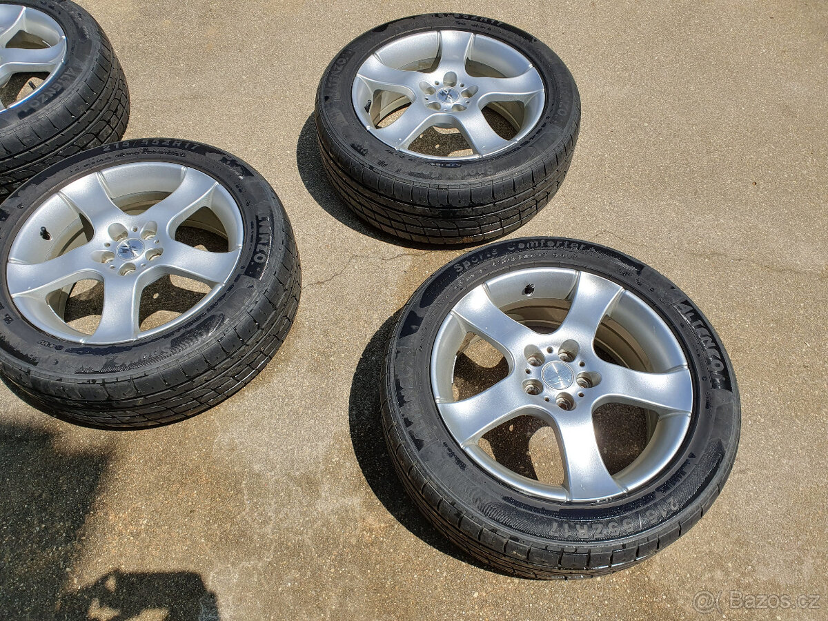 Kola Dezent 5x100/R17 7J ze Subaru Outback