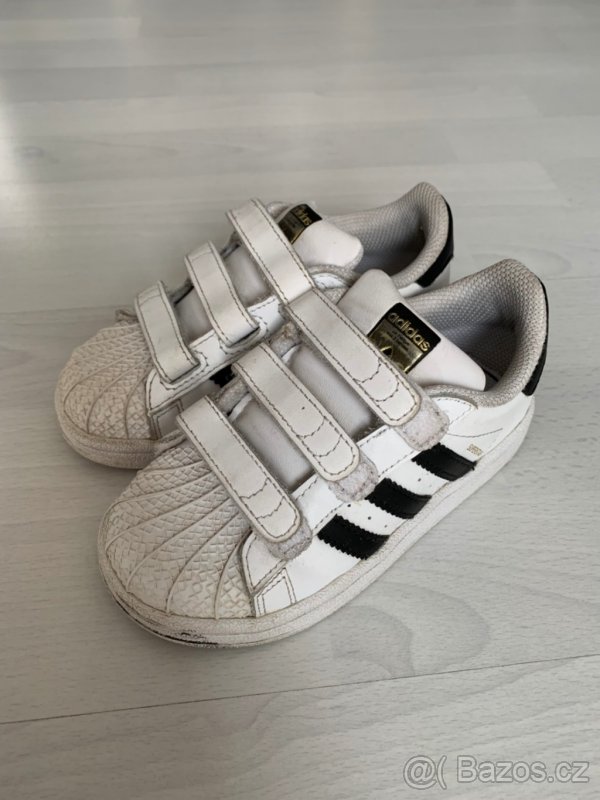 dětské botičky ADIDAS bílé vel. 27