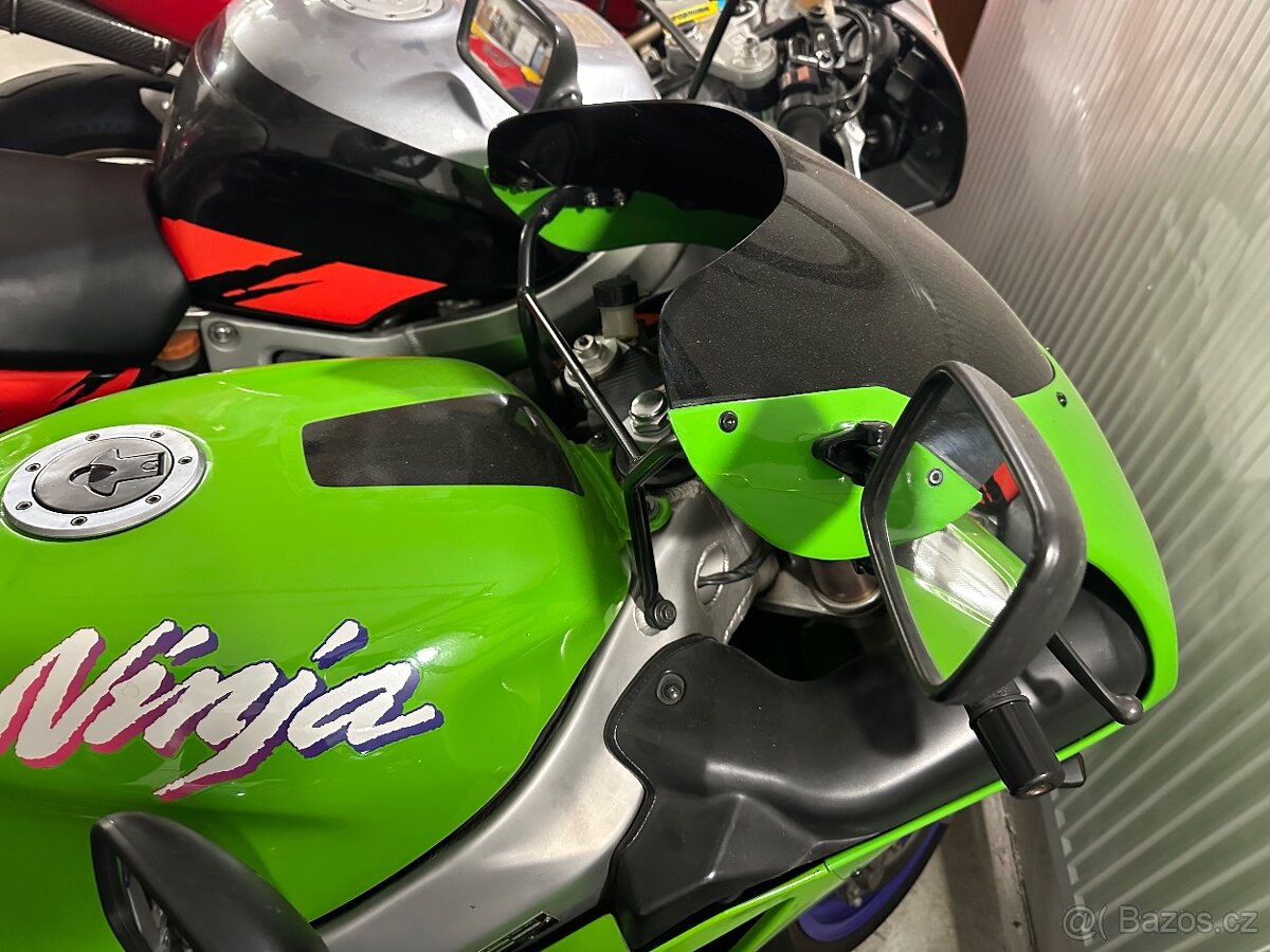 Kawasaki zx7r, plexi černé