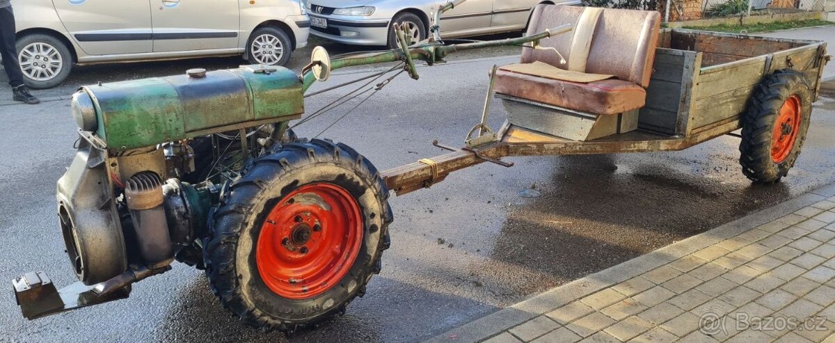 PF 62 malotraktor, půdní fréza