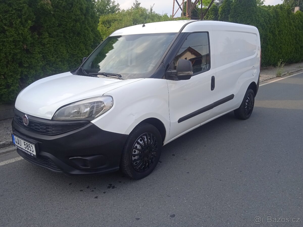 FIAT DOBLO MAXI L1H2 1,4CNG+BA 88KW,ČR,rv2015,3-MÍSTA