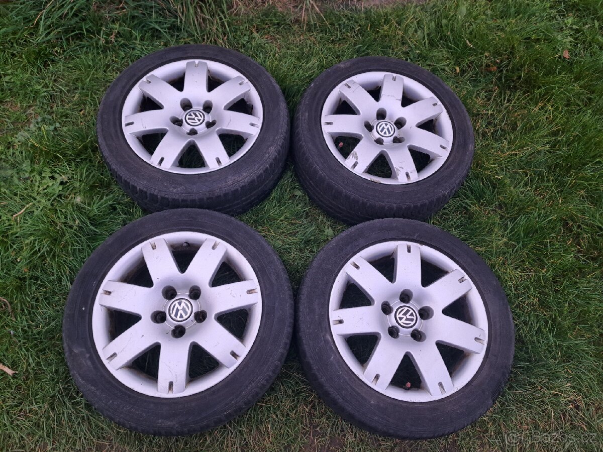 Alu kola Vw 16" Road America 5x112 + zimní pneu