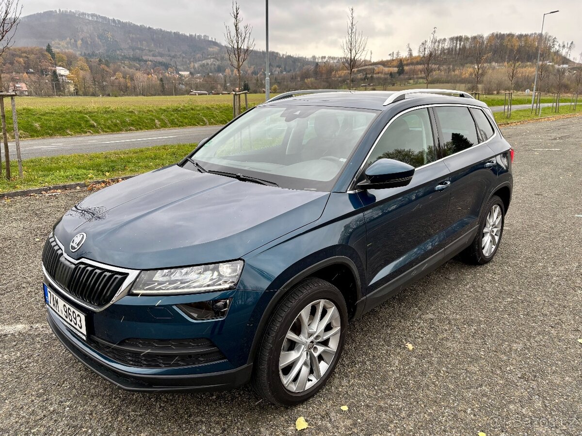 Škoda Karoq 1.5 TSi 110 kW Style+, DSG, 1. majitel, ČR