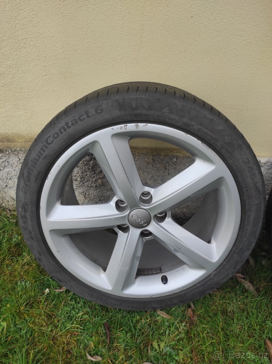 18" Originál Alu kola AUDI 5x112 9J/R18 ET52  245/40/18