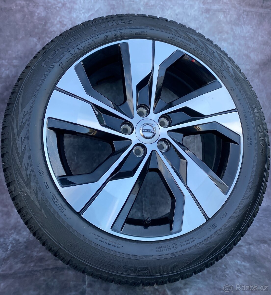 Originální Alu kola 5x108 Volvo V60CC 215/55/18 zimní