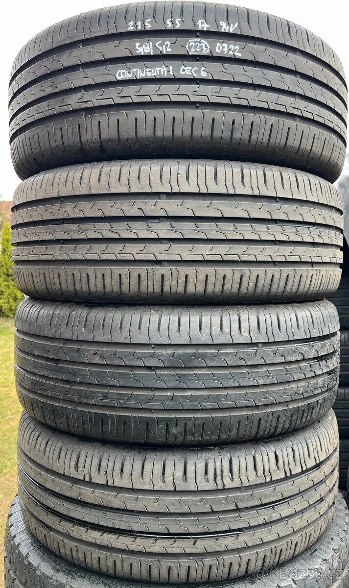 215/55 R17 94V letní pneu Continental EcoContact 6 (0722)