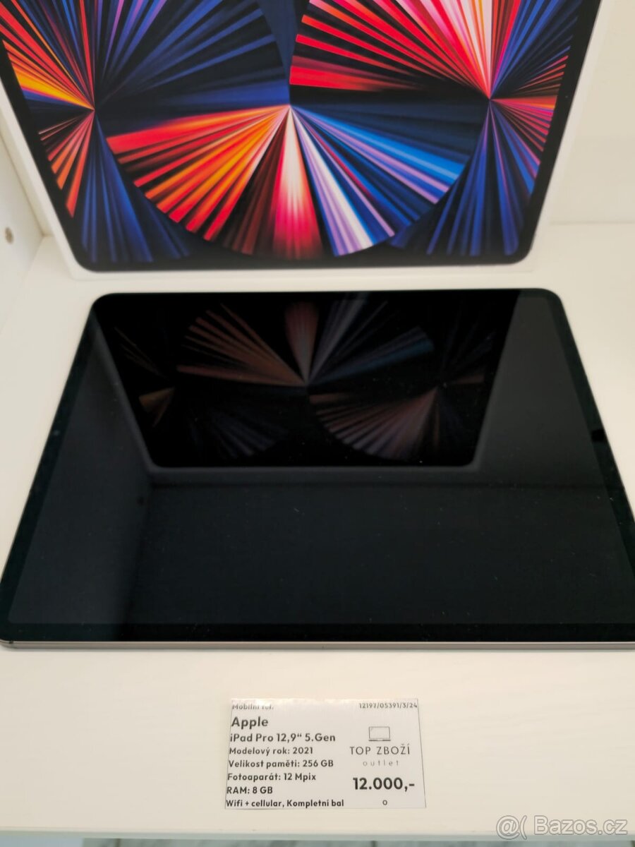 Apple Ipad Pro 12,9" 5 ge./ 2 roky záruka