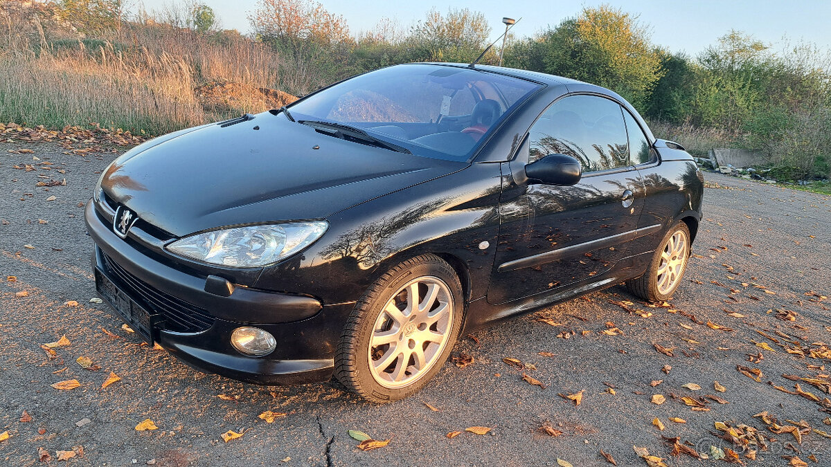 náhradní díly Peugeot 206 cc 2,0i - 100kw