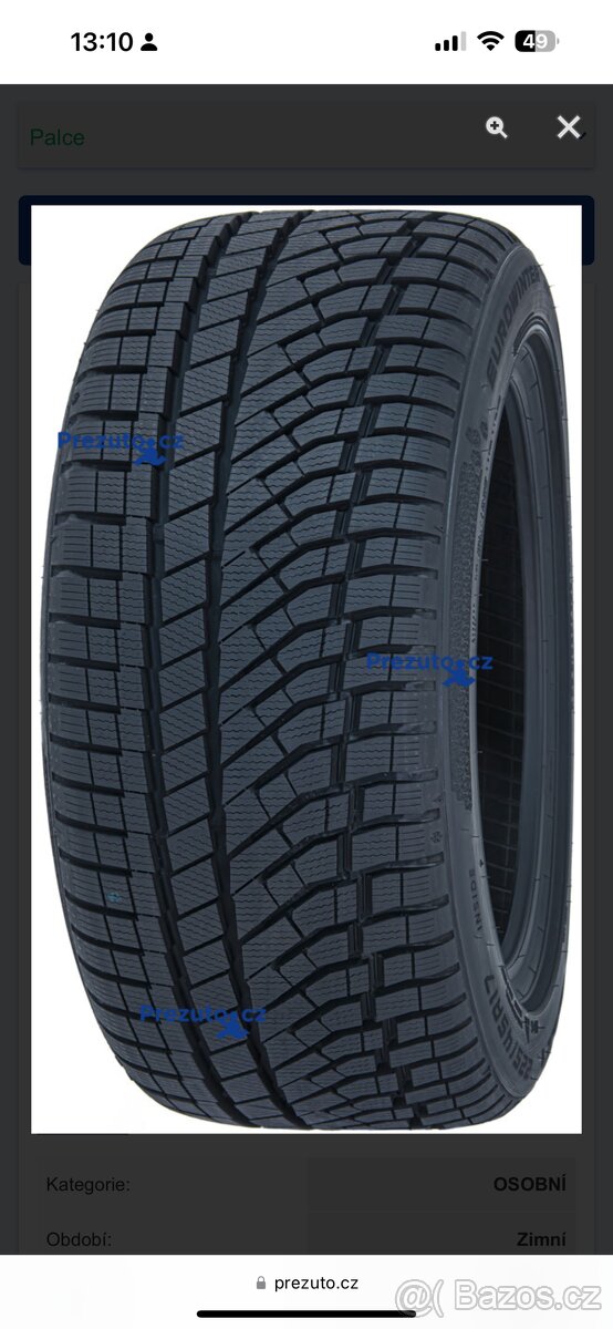 Zimní pneu Falken 235/45R18 98V