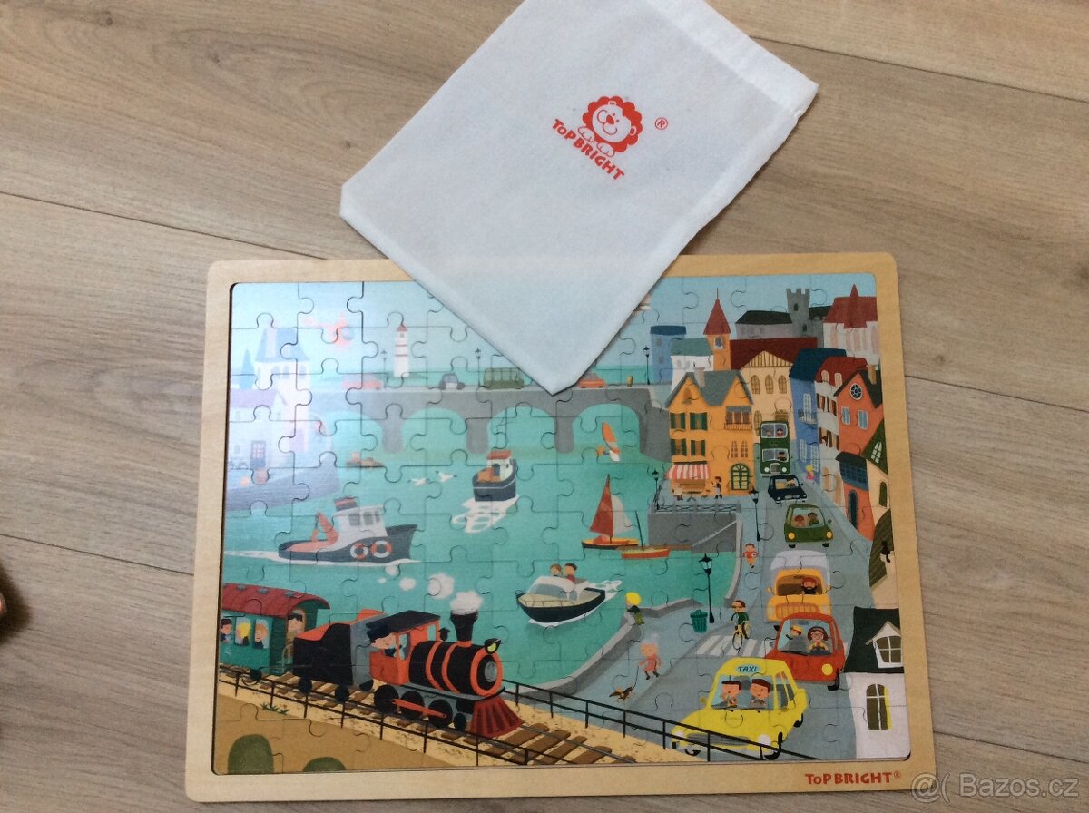 Dřevěné puzzle