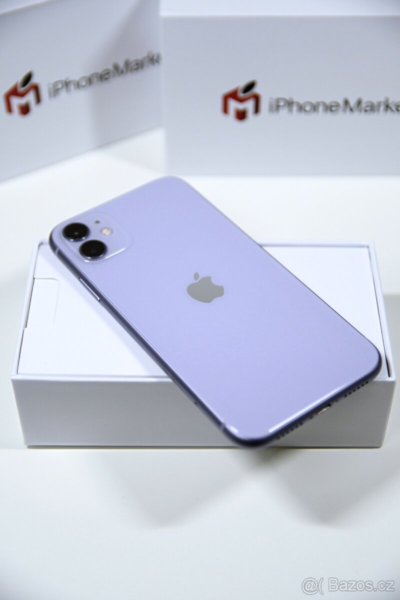 Apple iPhone 11, 256GB, Purple - záruka 12 měsíců