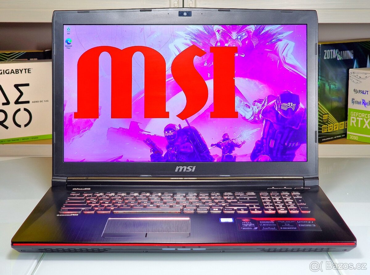 Herní notebook MSI APACHE | 17,3" FullHD | i7-6700HQ | SSD