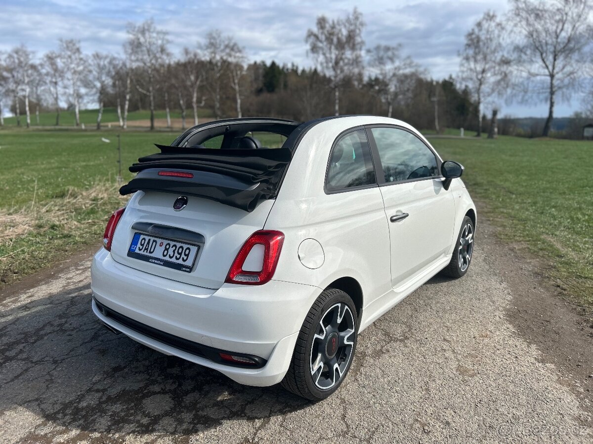 Fiat 500C kabriolet, 1.2 sport, top výbava