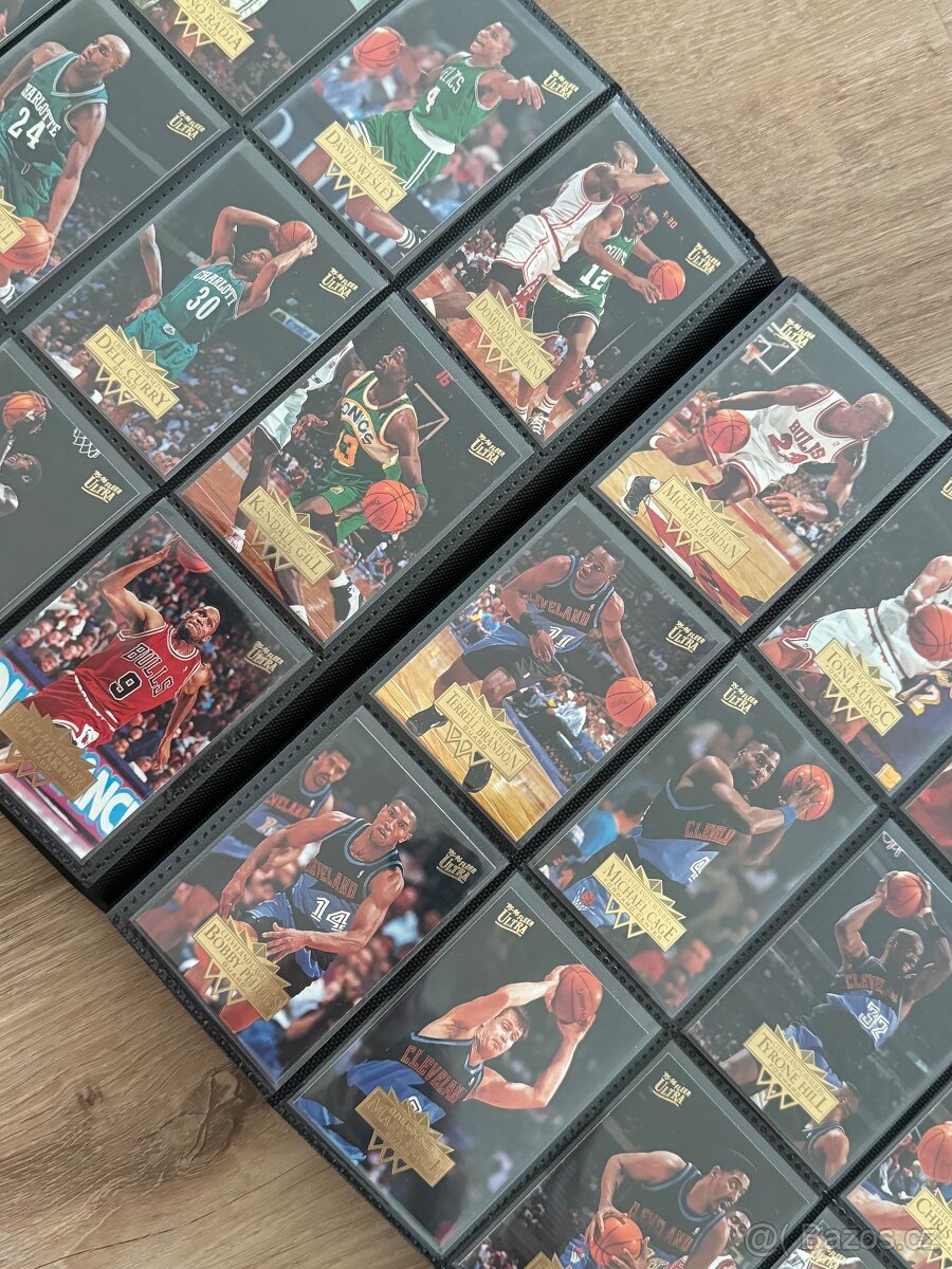 Kompletní Base Set - 95-96 Ultra Fleer NBA