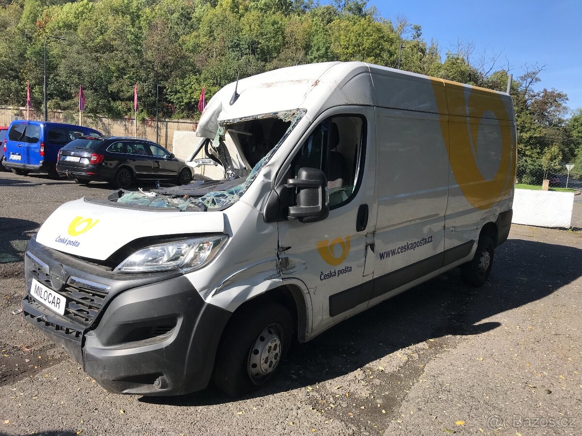 Opel Movano r.v.2023 2.2 CDTi 103kW 21 500 km ČR DPH