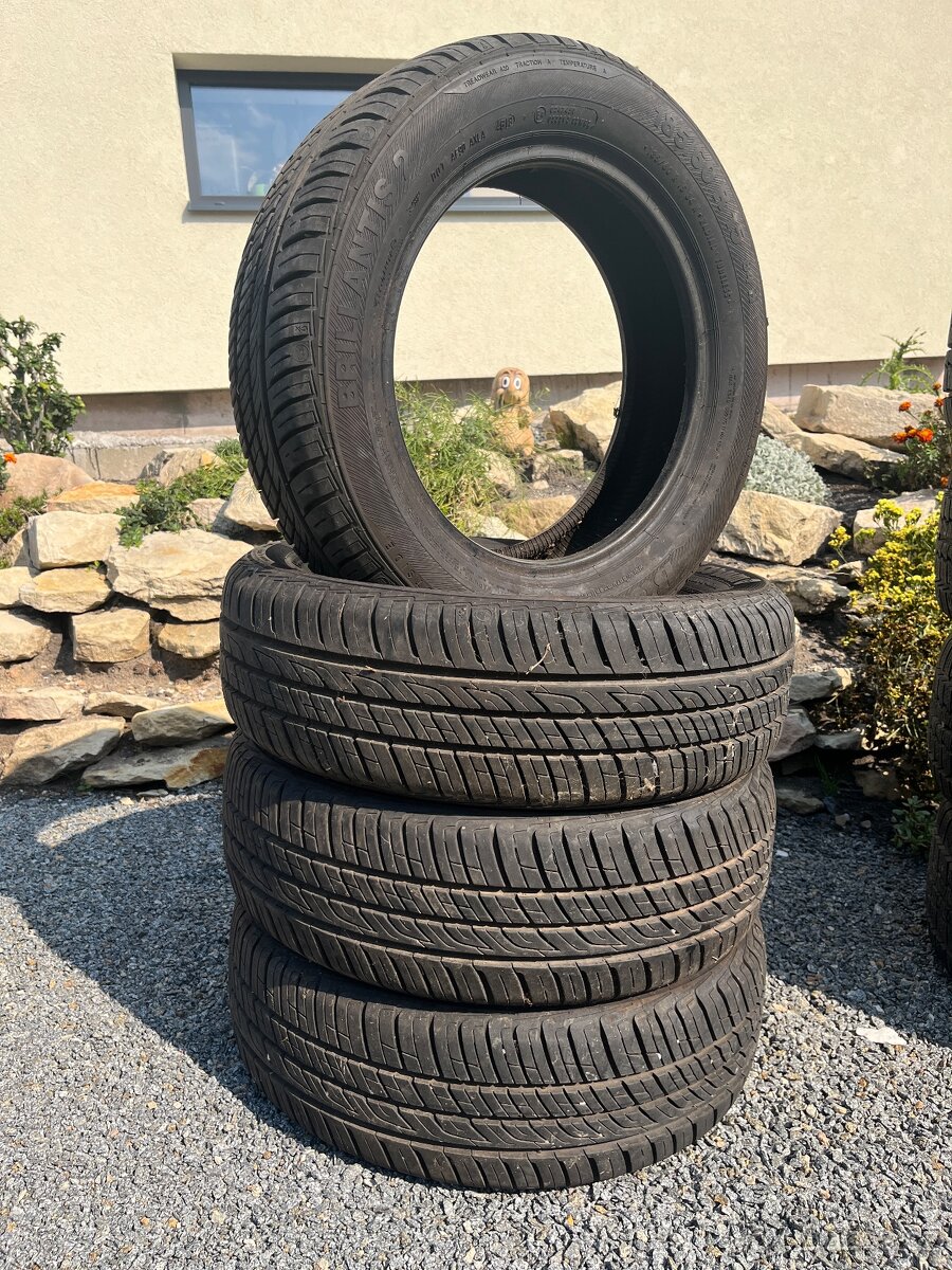 185/60 R15 barum brilantis 7mm sada