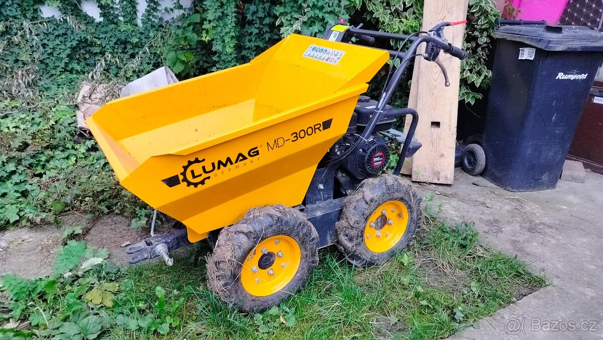 Minidumper Lumag MD-300r vč. radlice