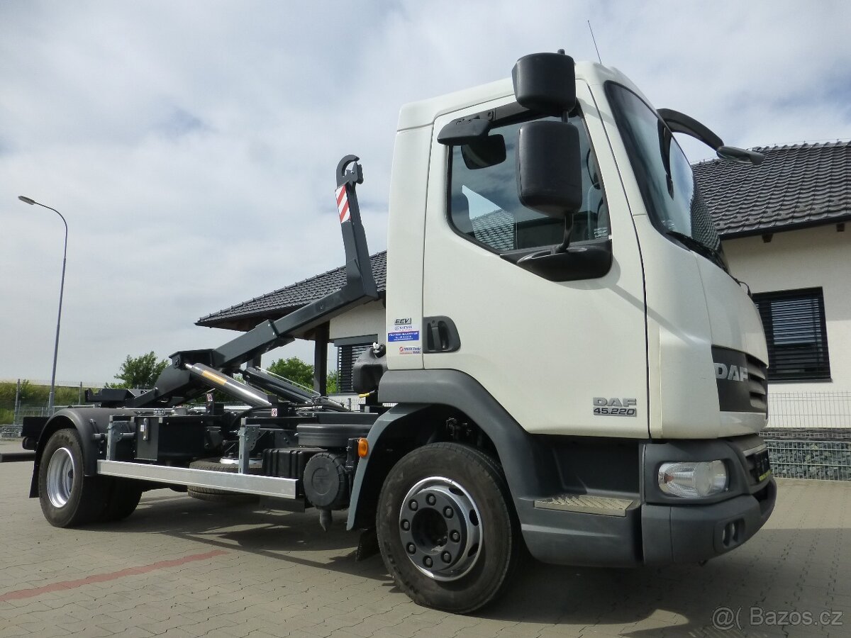 DAF LF 45.220 EEV, NOVÝ 8t hákový nosič