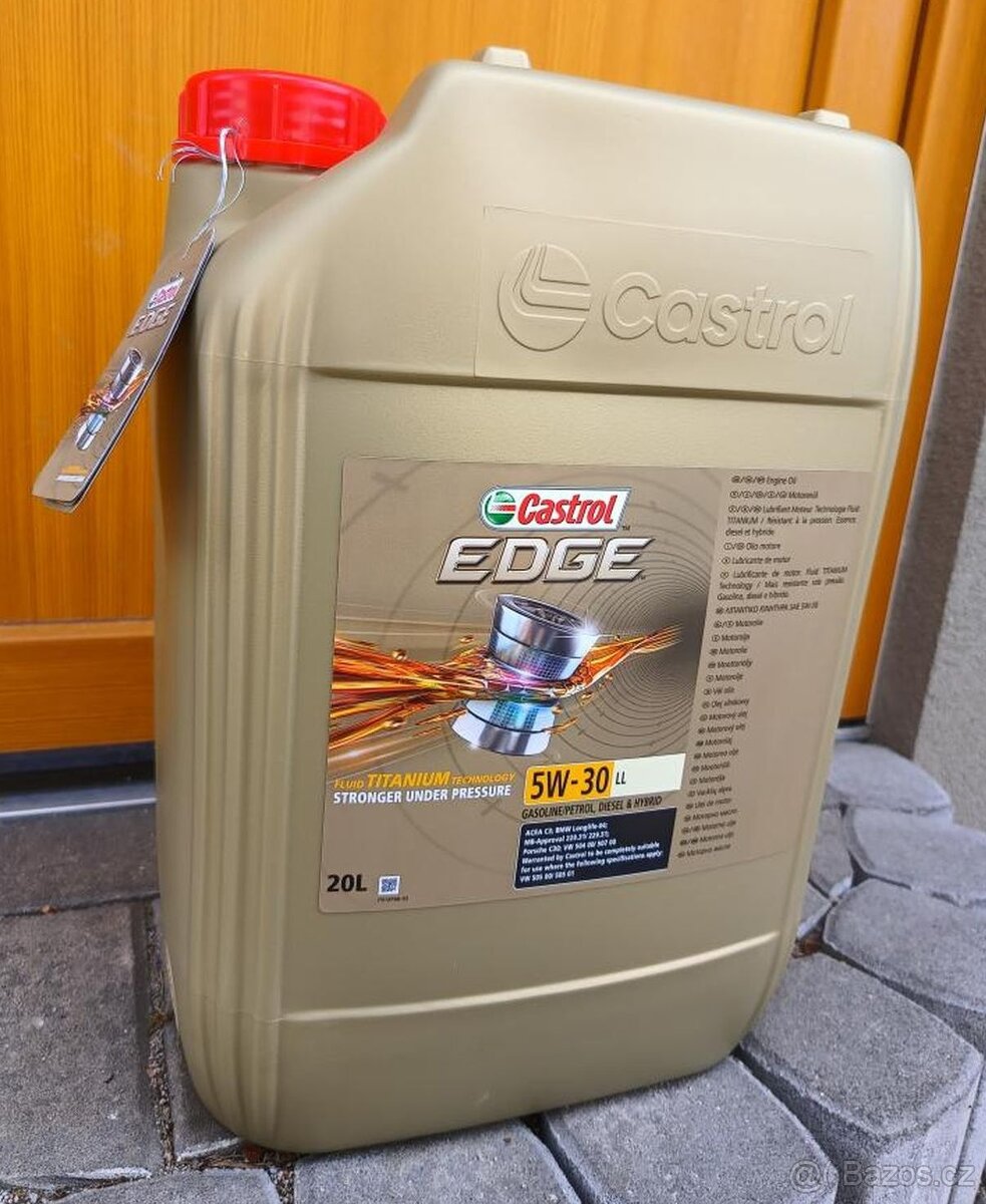 Motorový olej CASTROL EDGE 5W-30 LL TOP CENA